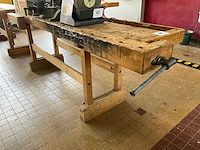 Houten werkbank - afbeelding 1 van  6