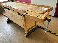 Houten werkbank - afbeelding 1 van  10