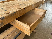 Houten werkbank - afbeelding 9 van  10