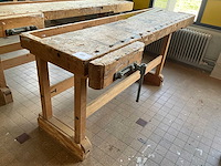 Houten werkbank - afbeelding 1 van  6