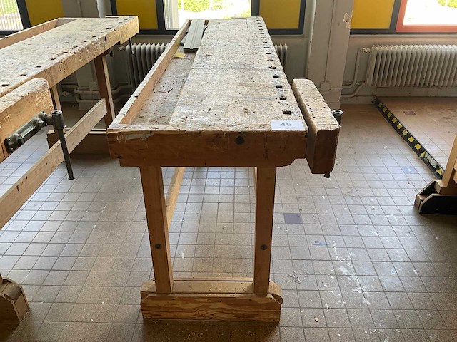 Houten werkbank - afbeelding 2 van  6
