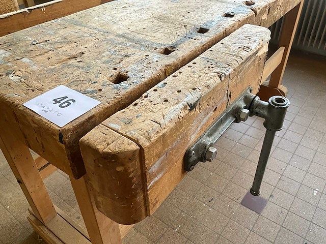 Houten werkbank - afbeelding 3 van  6