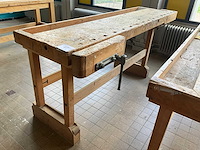 Houten werkbank - afbeelding 1 van  7