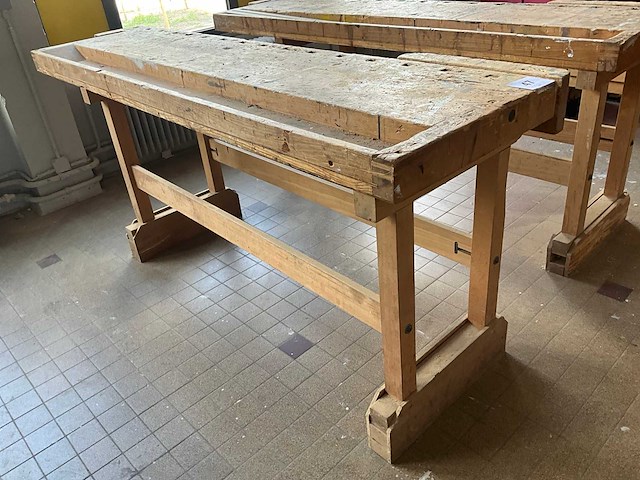 Houten werkbank - afbeelding 4 van  7