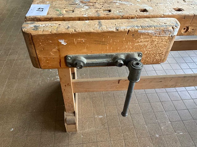 Houten werkbank - afbeelding 6 van  7