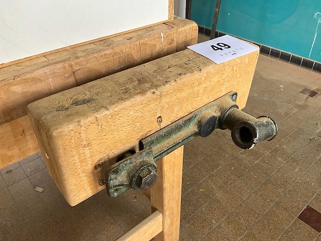 Houten werkbank - afbeelding 6 van  7
