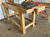 Houten werkbank - afbeelding 1 van  4
