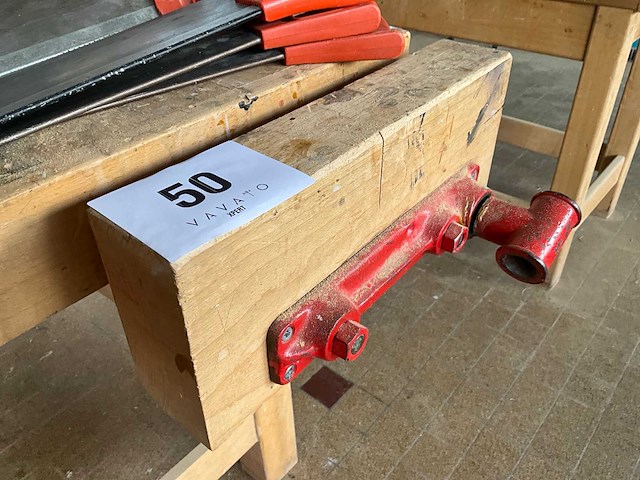Houten werkbank - afbeelding 2 van  4