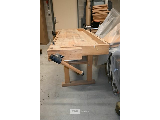 Houten werkbank - afbeelding 3 van  6