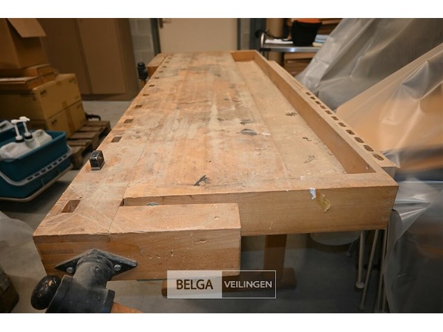 Houten werkbank - afbeelding 4 van  6