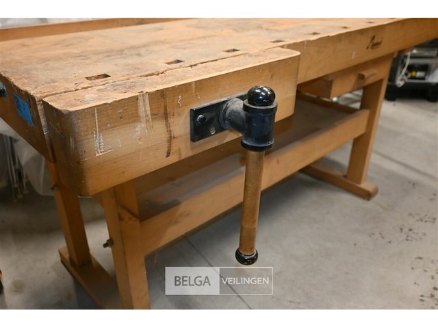Houten werkbank - afbeelding 5 van  6
