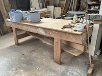 Houten werkbank - afbeelding 3 van  5
