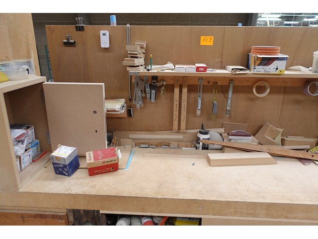 Houten werkbank - afbeelding 3 van  7