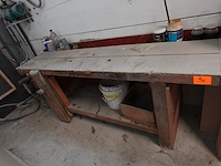Houten werkbank