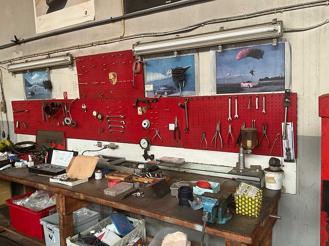 Houten werkbank - afbeelding 2 van  3