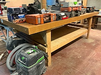 Houten werkbank - afbeelding 1 van  3