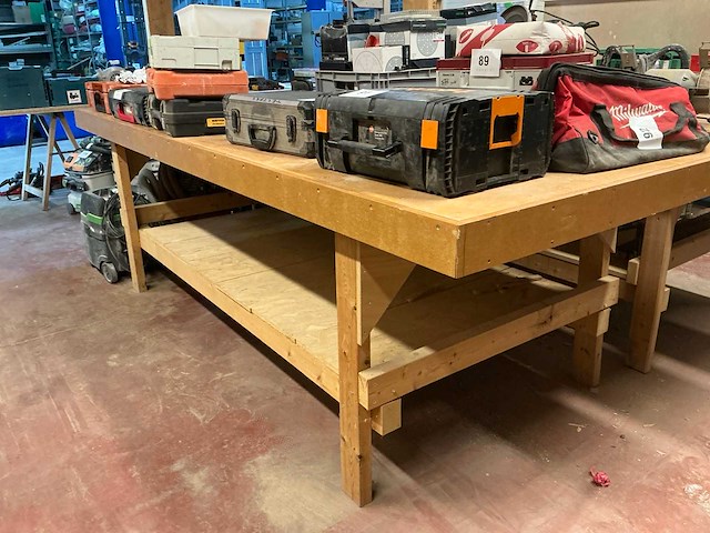 Houten werkbank - afbeelding 3 van  3