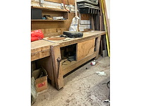 Houten werkbanken (3x) - afbeelding 4 van  5