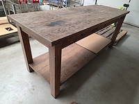 Houten werkbank/wandtafel nn - afbeelding 3 van  3