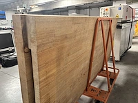 Houten werkbladen incl kar - afbeelding 2 van  4