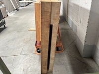 Houten werkbladen incl kar - afbeelding 3 van  4