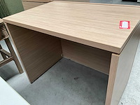 Houten werkplek (2x) - afbeelding 2 van  5