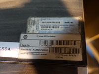 Houten werkstation + computer hp - afbeelding 4 van  4