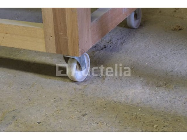 Houten werktafel - afbeelding 2 van  5