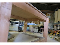 Houten werktafel - afbeelding 4 van  6
