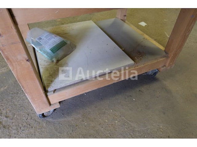 Houten werktafel - afbeelding 6 van  6