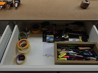 Houten werktafel - afbeelding 4 van  5