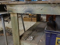 Houten werktafel - afbeelding 2 van  5