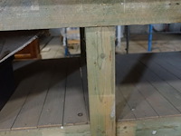 Houten werktafel - afbeelding 3 van  5