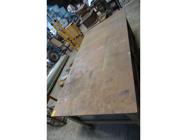 Houten werktafel - afbeelding 5 van  5