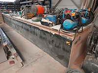 Houten werktafel