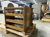 Houten wijnrek - afbeelding 2 van  3