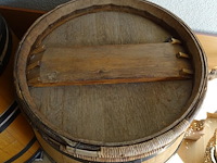 Houten wijnvat - afbeelding 2 van  2