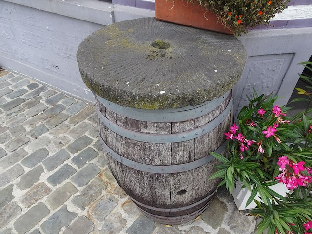 Houten wijnvat - afbeelding 2 van  2