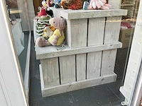 Houten winkel meubilair (3x) - afbeelding 2 van  12