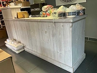 Houten winkel meubilair (3x) - afbeelding 5 van  12