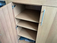Houten winkelmeubilair (2x) - afbeelding 7 van  9