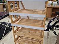 Houten winkelrek - afbeelding 1 van  1