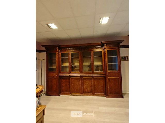 Houten xl bibliotheekkast - afbeelding 1 van  9