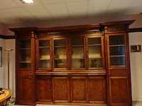 Houten xl bibliotheekkast - afbeelding 1 van  9