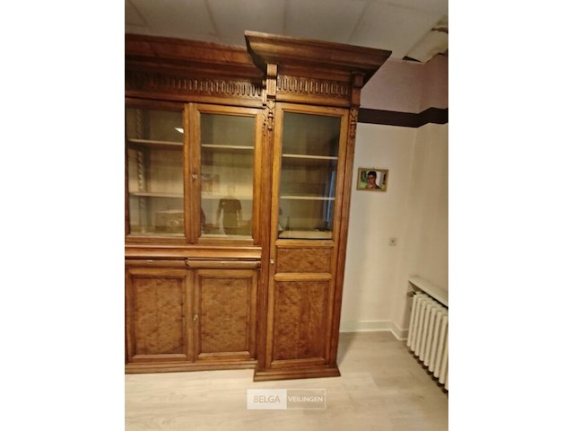 Houten xl bibliotheekkast - afbeelding 3 van  9