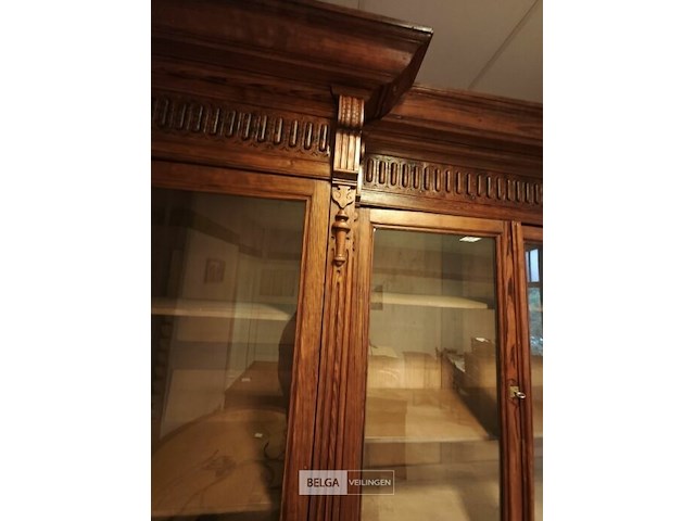 Houten xl bibliotheekkast - afbeelding 5 van  9