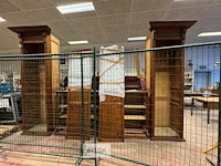 Houten xl bibliotheekkast - afbeelding 9 van  9