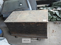 Houten zeekist - afbeelding 1 van  4