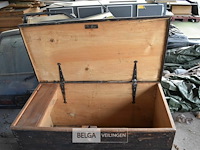 Houten zeekist - afbeelding 3 van  4