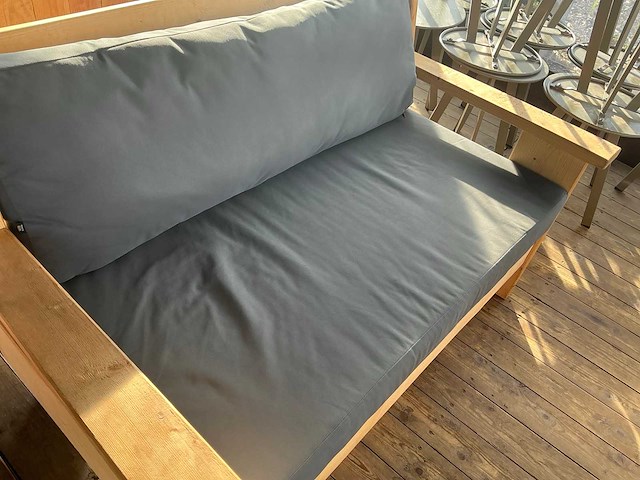 Houten zitbank (5x) - afbeelding 5 van  8